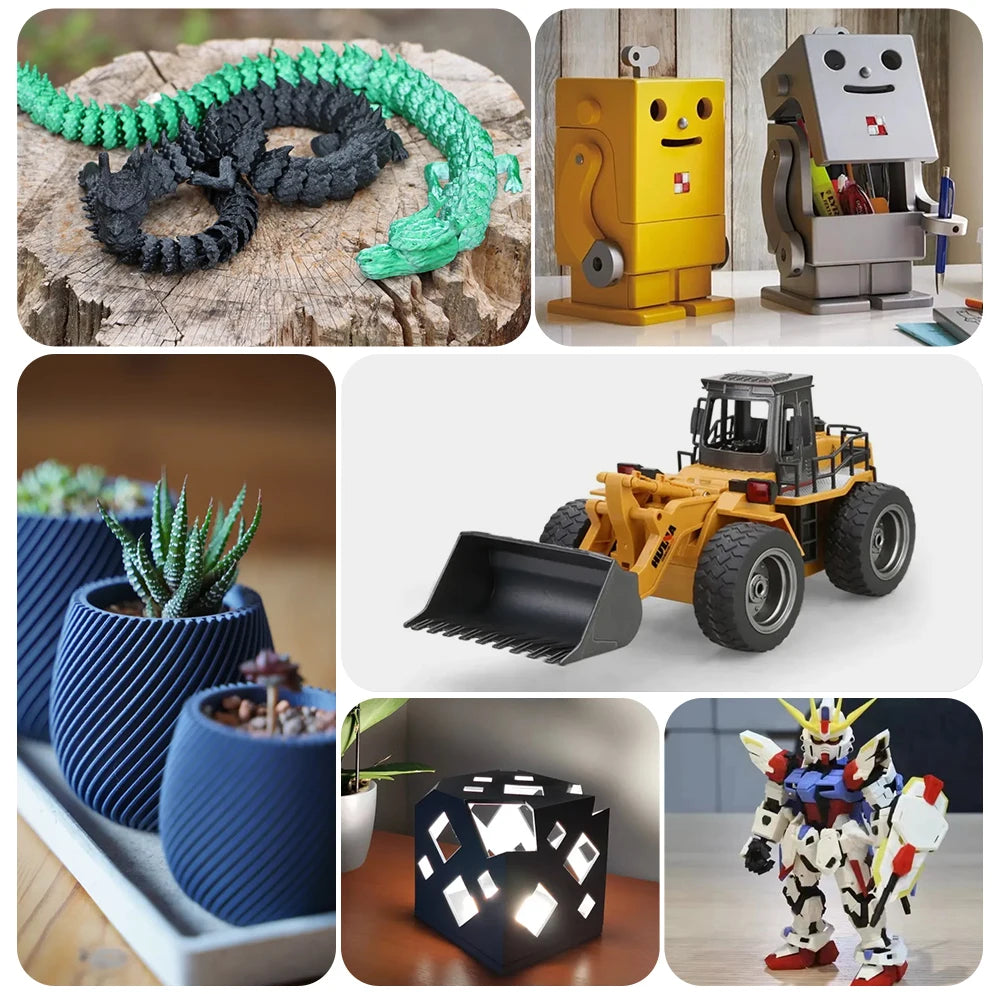 10KG/22LBS Multicolor PLA filament 1KG/Roll 1.75mm For 3D Printer