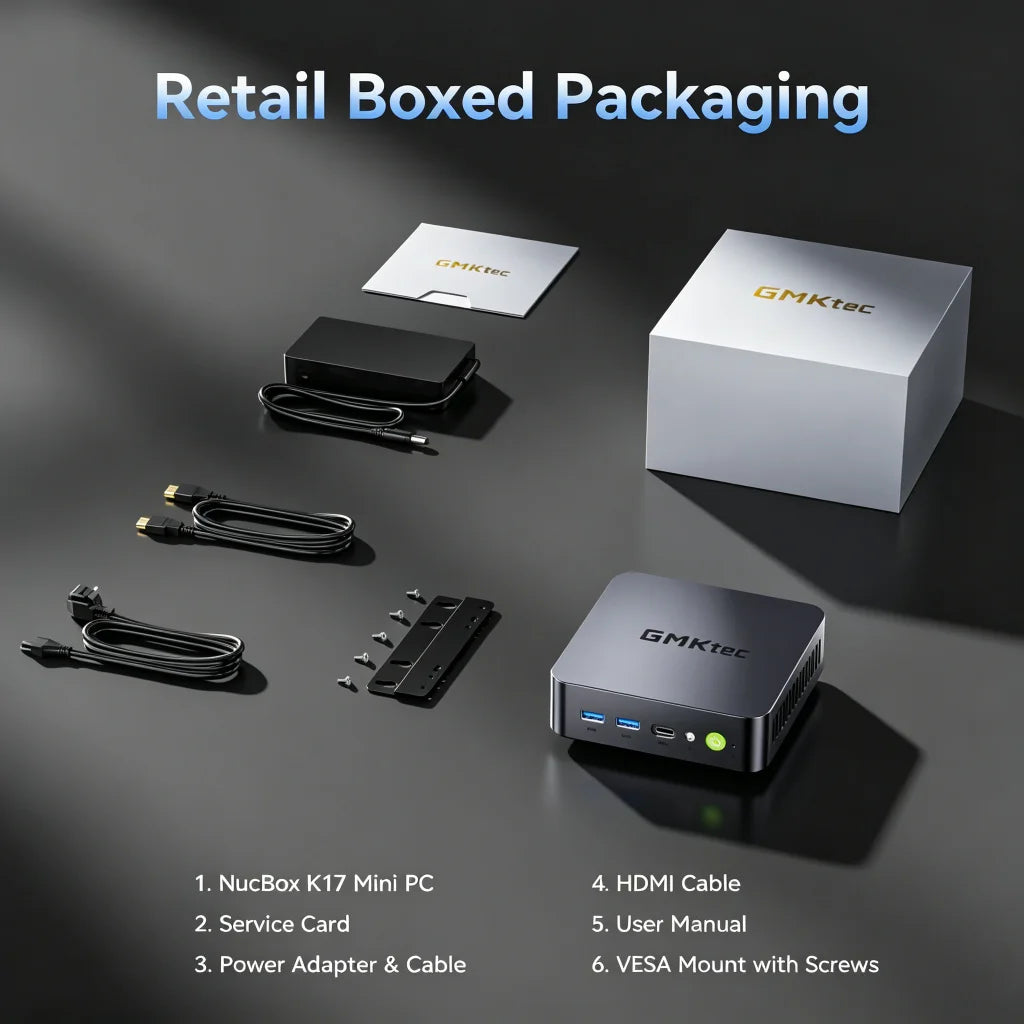GMKtec Nucbox K17 Mini Pc Intel®Core ™ Ultra 5 226V Windows 11 USB 4.0