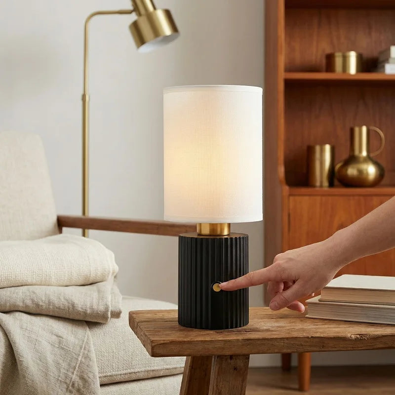 Table Lamp 3600mAh Rechargeable Warm Light 12-Hour Life
