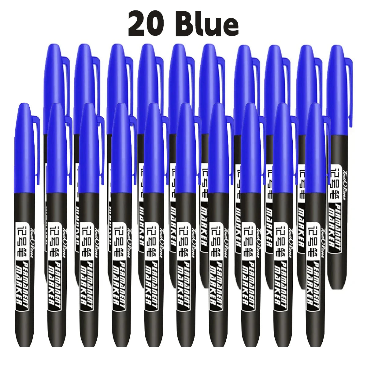 6 PCS Permanent Marker Pen Manga Drawing Markers