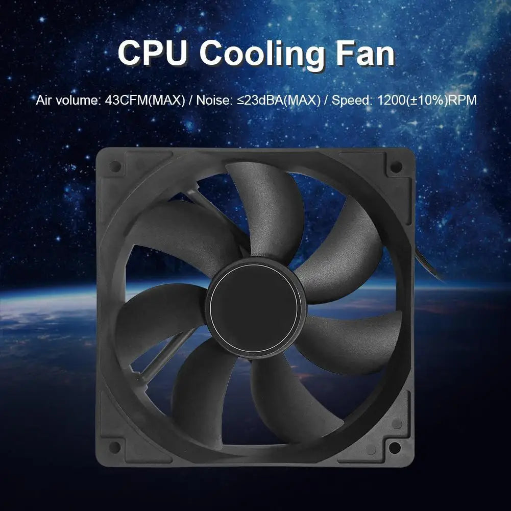 120mm 4 Pin PC Case CPU Cooling Fan