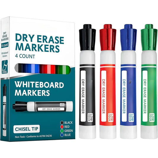 Whiteboard marker, 4-color whiteboard marker