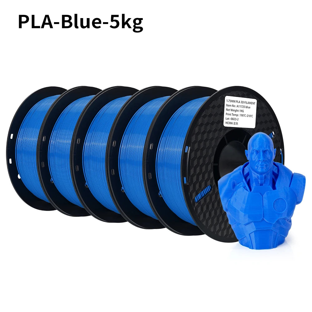 KingRoon 5KG 10KG PLA PETG Filament 1.75mm 3D Printer