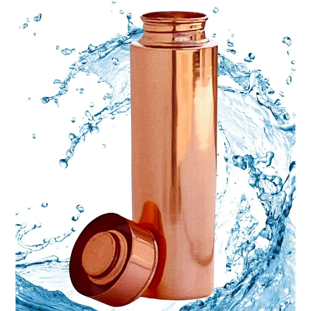 Handmade Copper Water Bottle 32oz