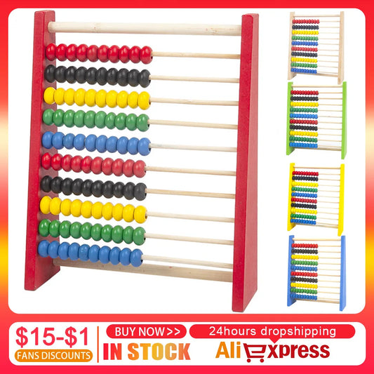 Wooden Abacus Educational Math Toy