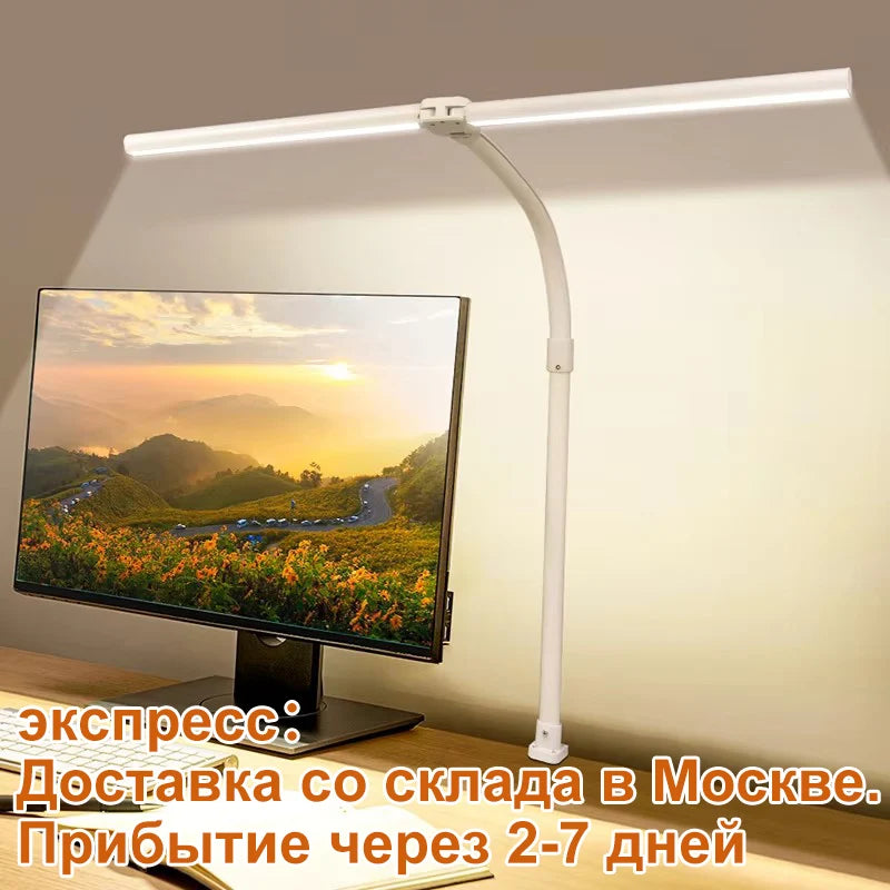 LAOPAO Double Head LED Desk Lamp EU/US Architect Desk Lamps