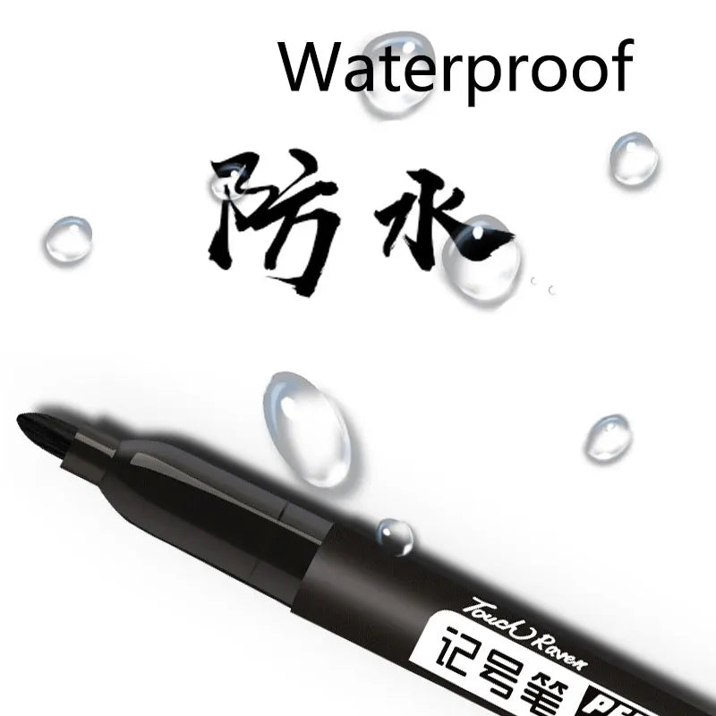 6 PCS Permanent Marker Pen Manga Drawing Markers
