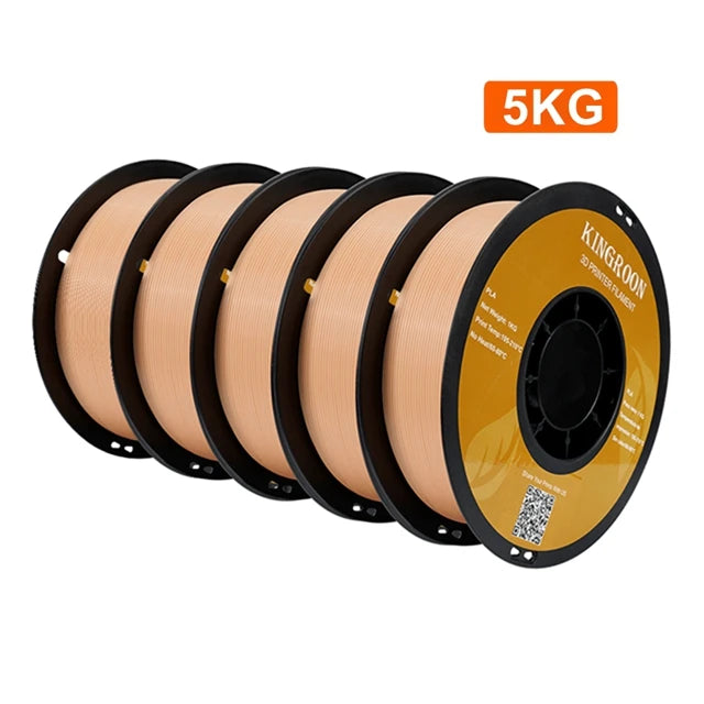 KINGROON PLA Filament 1.75mm 5/10KG PLA Plastic, Standard 1kg/roll