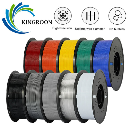 Kingroon PETG TPU PLA Filament 1.75mm 10KG 1KG(2.2lbs)/