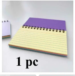 1 Pc Tearable Page Spiral Notebook A5 - for Work, School, Home Office