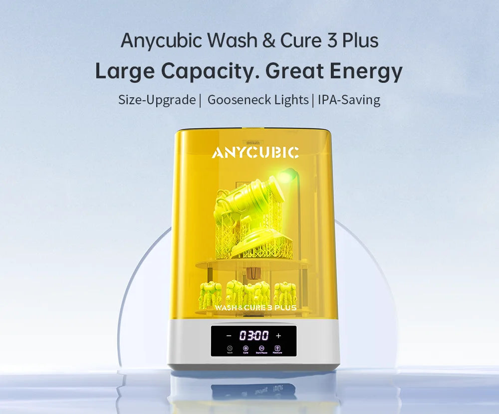 ANYCUBIC Wash & Cure 3 Plus Washing Curing 2 in 1 Machine