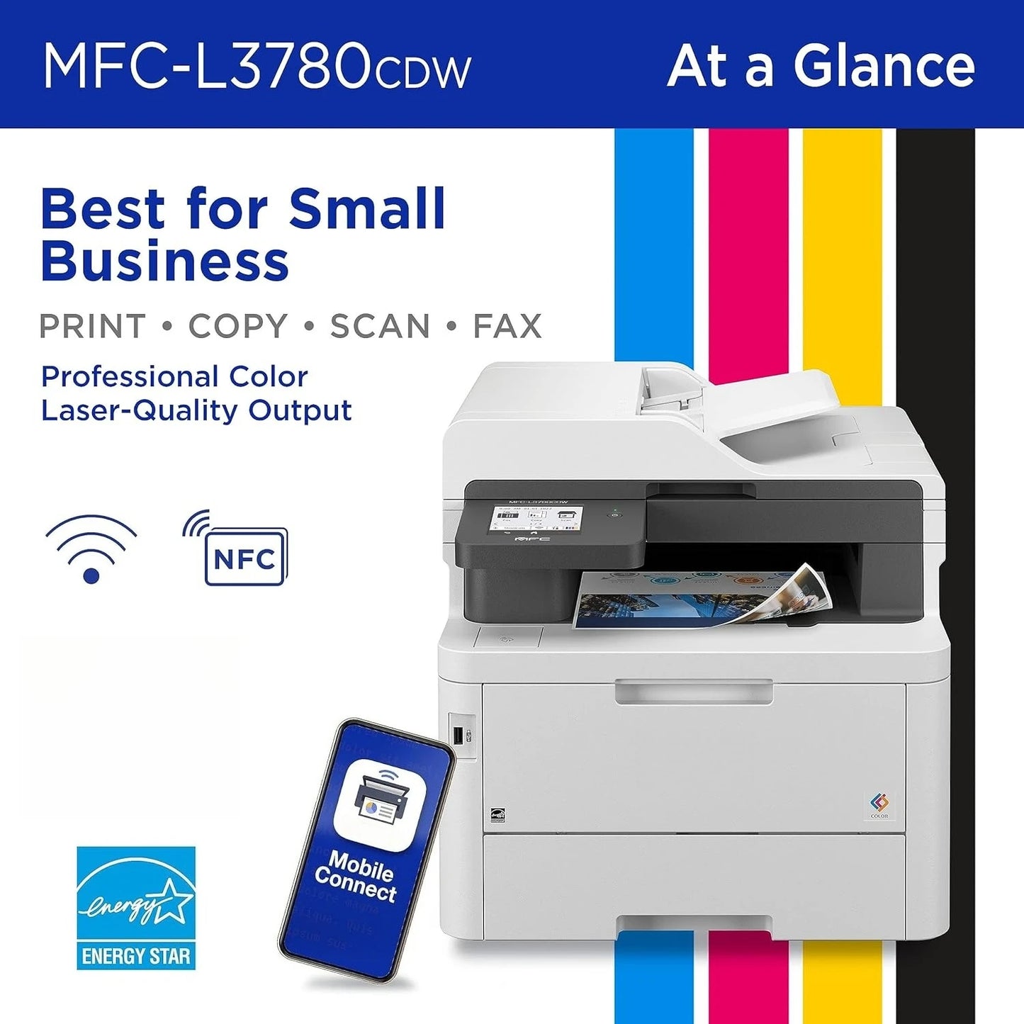 MFC-L3780CDW Wireless Digital Color All-in-One Printer