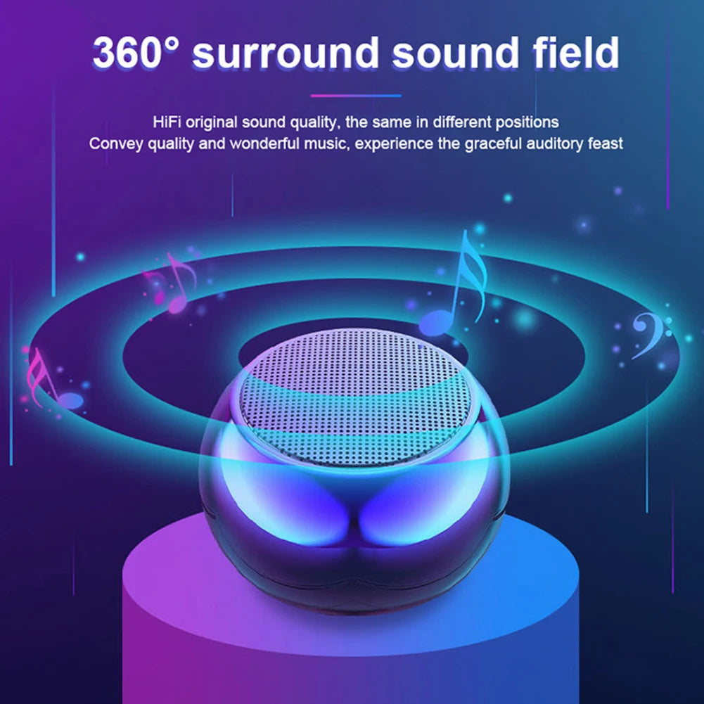 Wireless Bluetooth-compatible Speaker Small Subwoofer Portable
