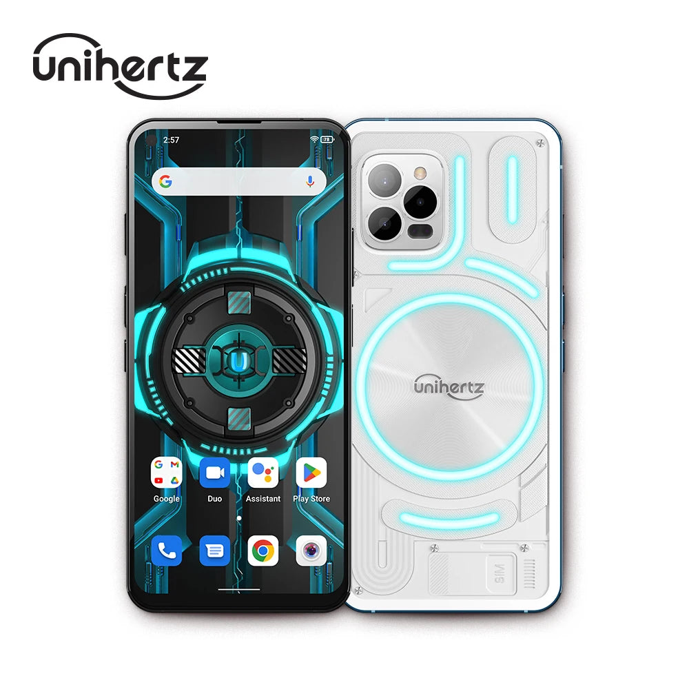 Unihertz Luna, 4G Android 12 White 2400 × 1080 HD Pixels Smartphone