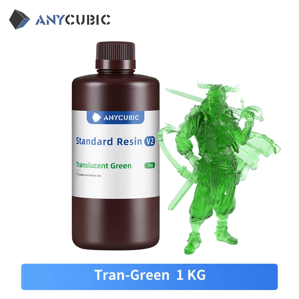 ANYCUBIC 405 nm Standard Resin V2 Quick Curing