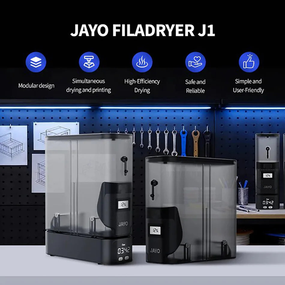 JAYO Filament Dehydrator J1 3D Printer Filament Dryer Box
