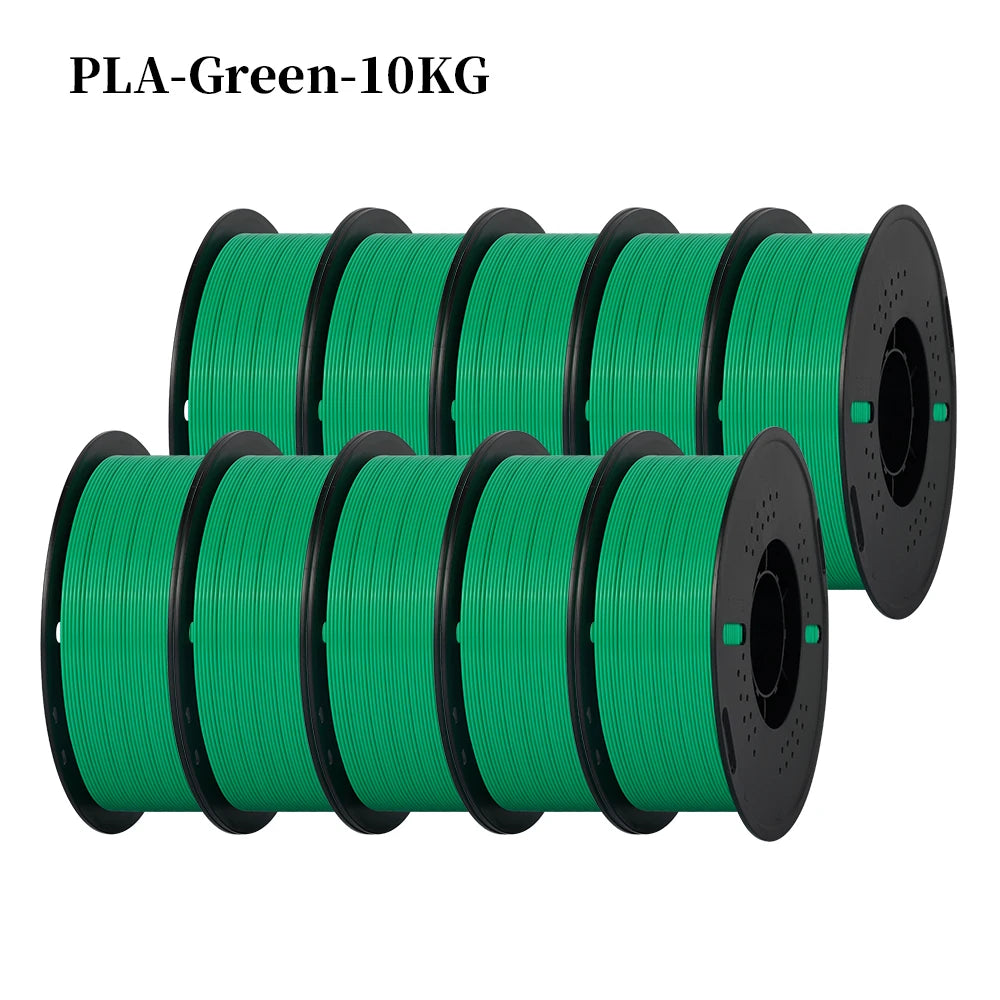 10KG/22LBS Multicolor PLA filament 1KG/Roll 1.75mm For 3D Printer