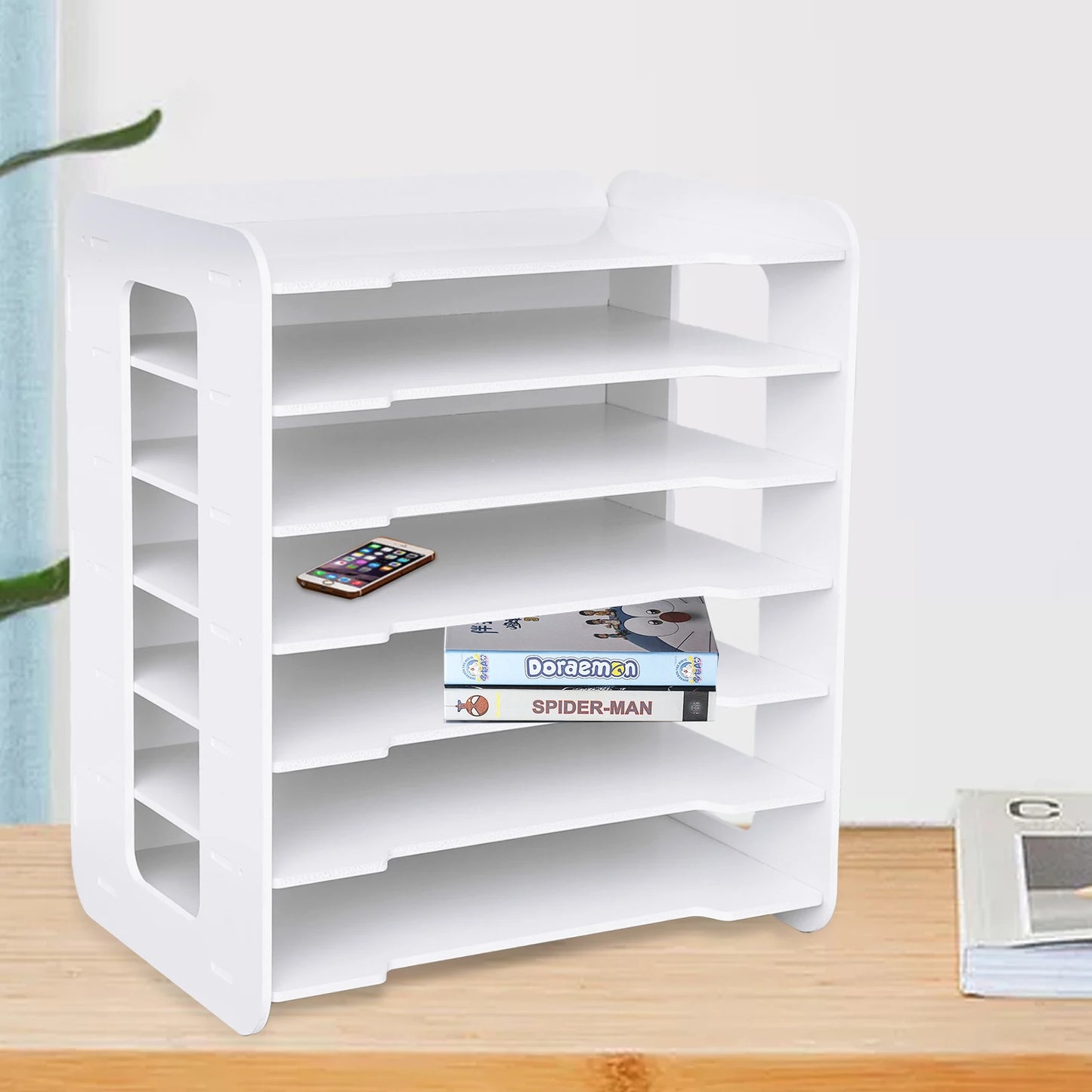 7-Layer File Organizer with PVC Material