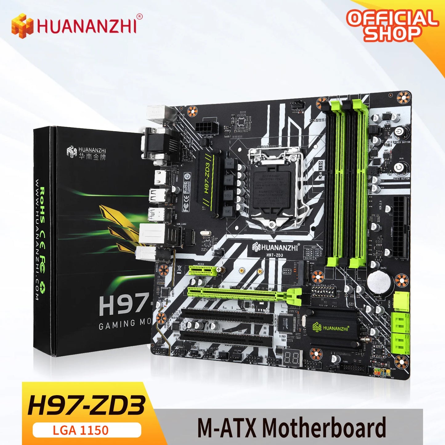 HUANANZHI H97 ZD3 H97 motherboard
