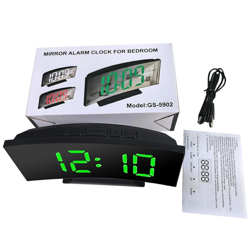 Electronic Alarm Clock, Digital Alarm Clock LED
