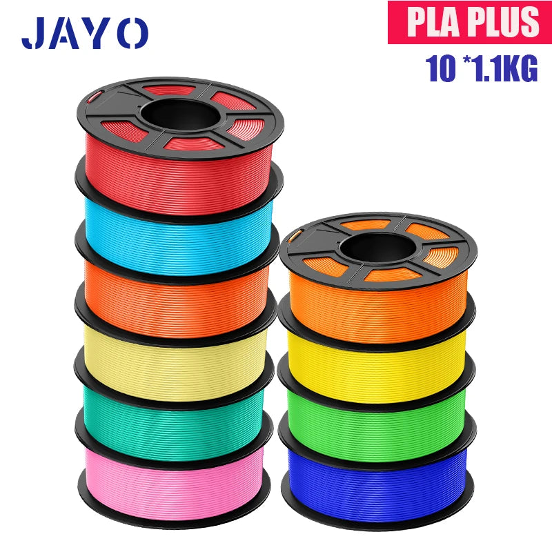 JAYO PETG/PLA PLUS/High Speed Matte PETG/PLA Filament 175mm 10 Rolls