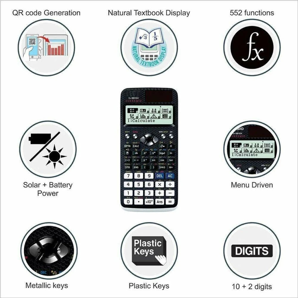 New 991EX Scientific Calculator