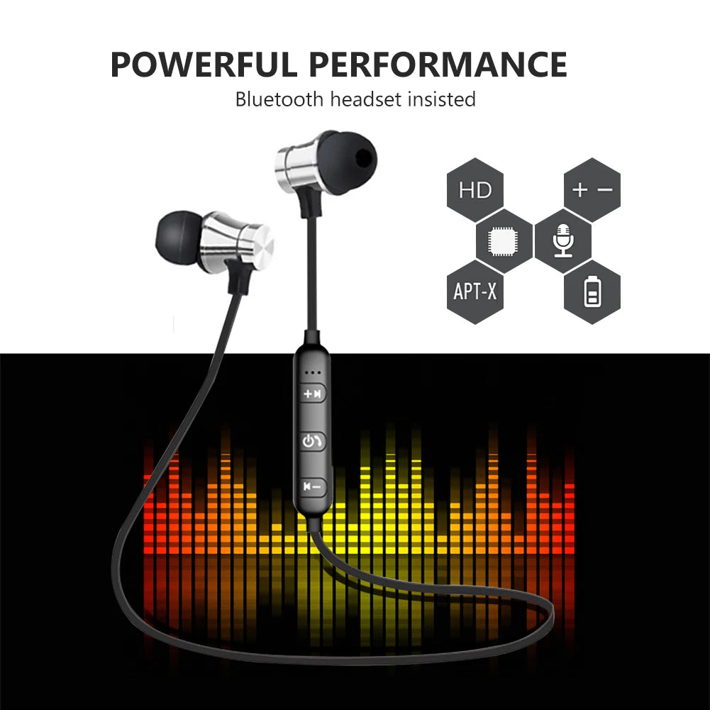 Magnetic Wireless bluetooth-compatible Earphones