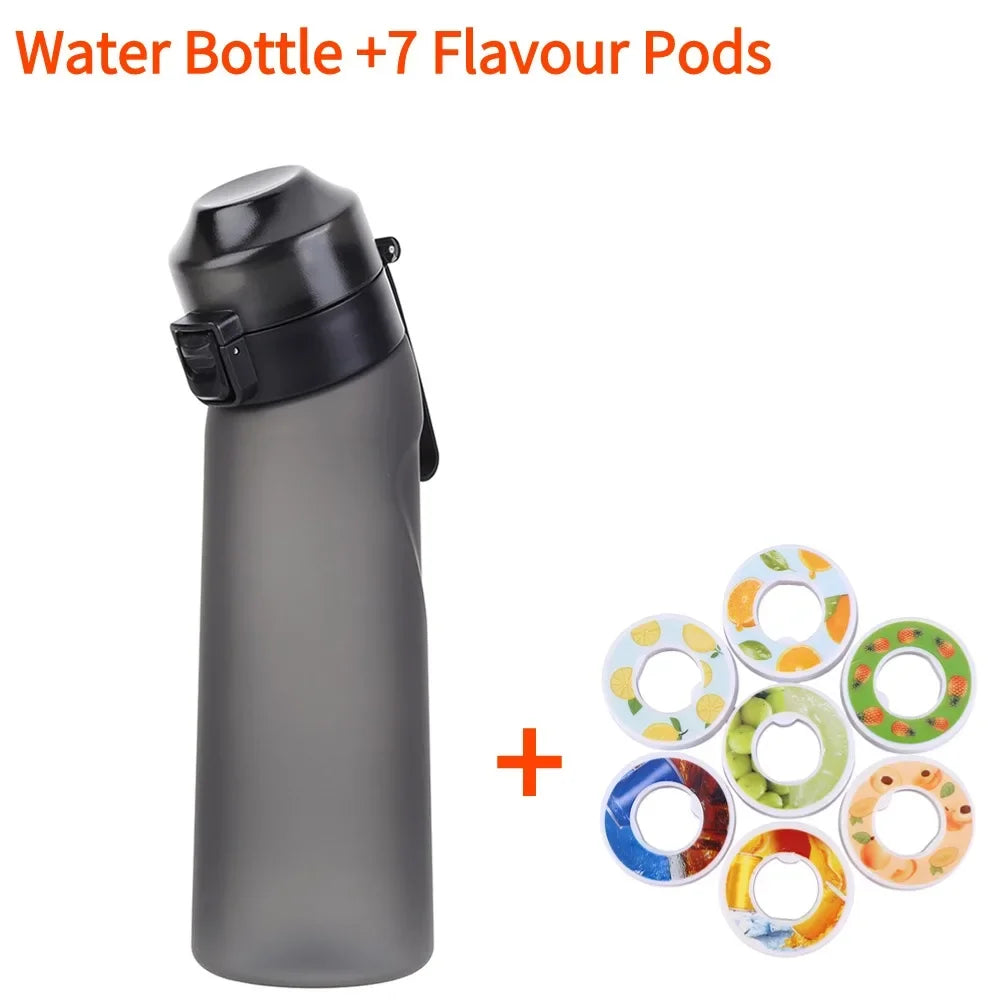 Flavored Water Bottle with 7 Flavour Pods, 650ml