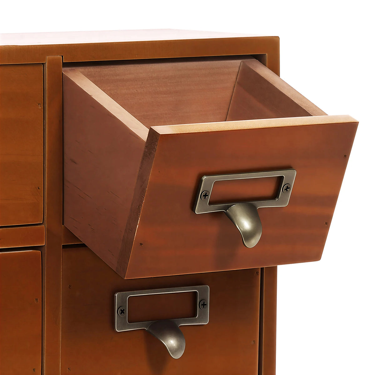 Drawer Wooden Storage Box 64 Drawers Compact Organize Cabinet 4 Units