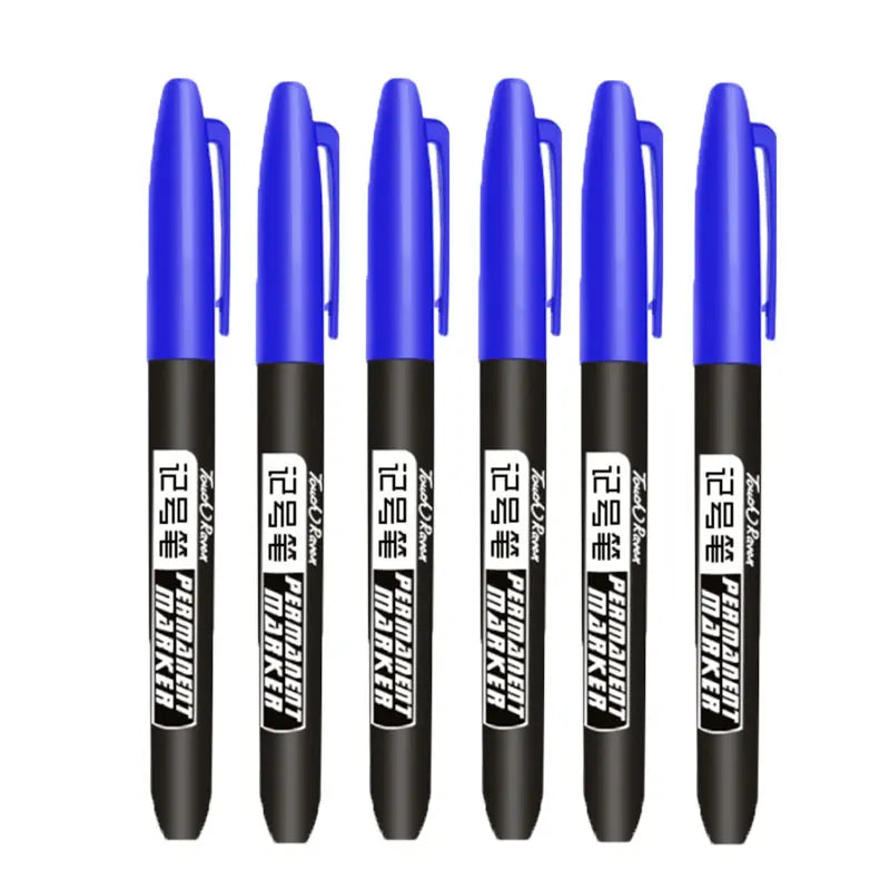 6 PCS Permanent Marker Pen Manga Drawing Markers