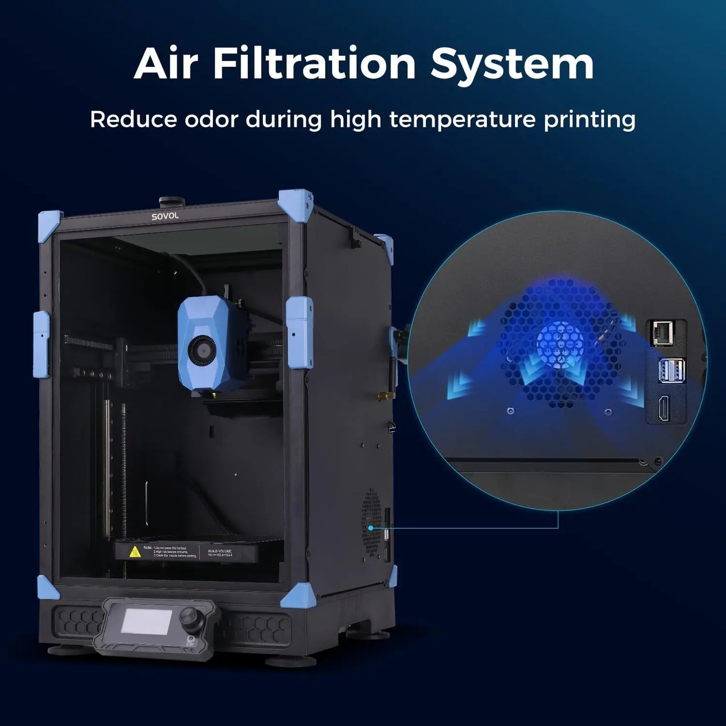 Sovol Zero 3D Printer 1200mm/s High Speed with Pressure Sensing