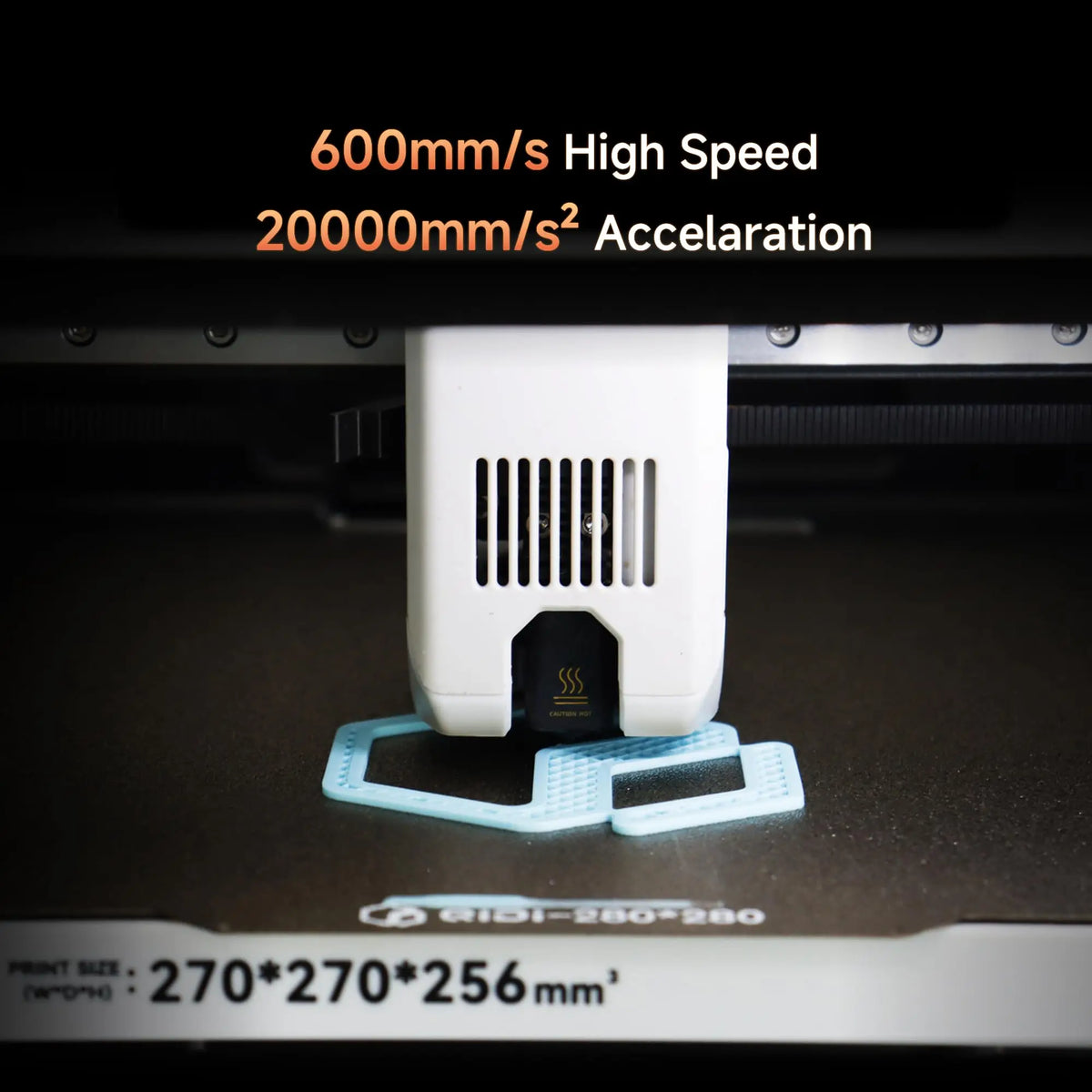 QIDI Q2C 3D Printer 600mm/s High Speed CoreXY 370°C FDM Printer