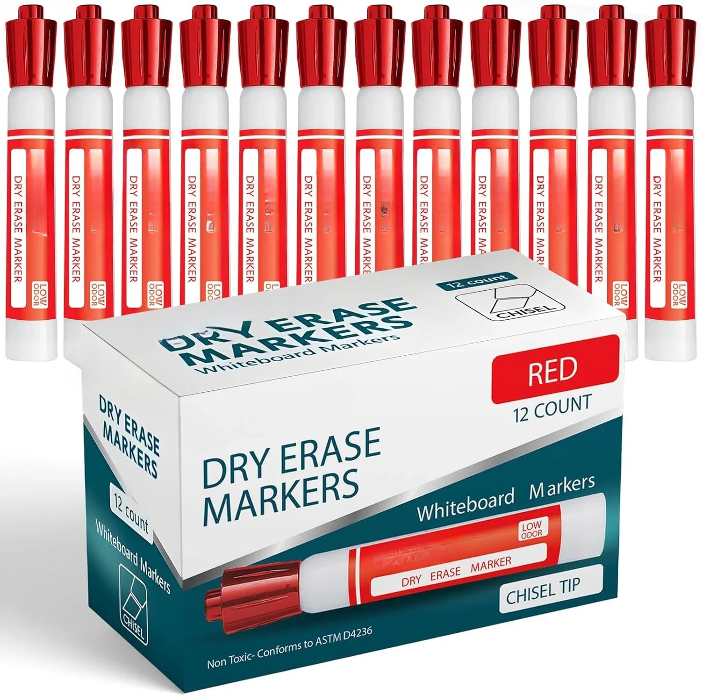 Whiteboard marker, 4-color whiteboard marker
