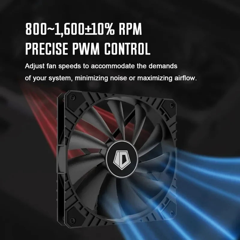 HOT G FROSTFLOW X 280 CPU Water Cooler LED 280mm 2x140mm