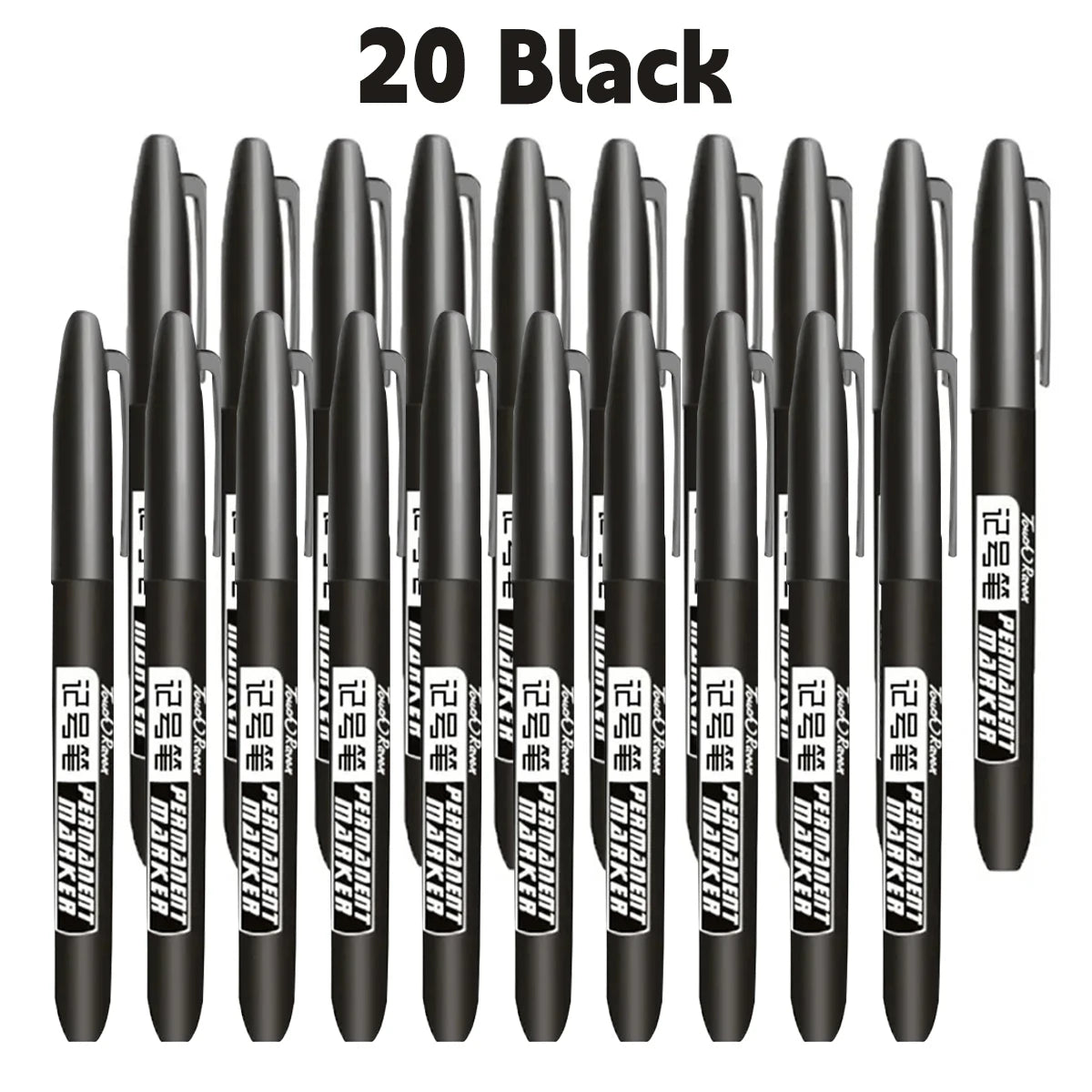 6 PCS Permanent Marker Pen Manga Drawing Markers