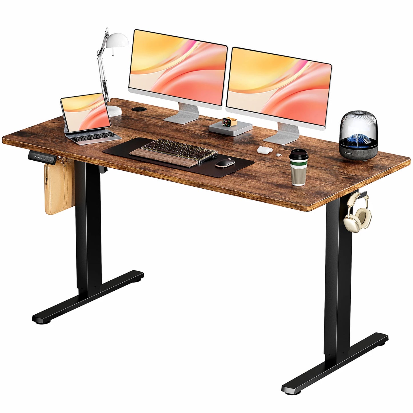 JHK Electric Standing Desk Height Adjustable 55x24 Inch