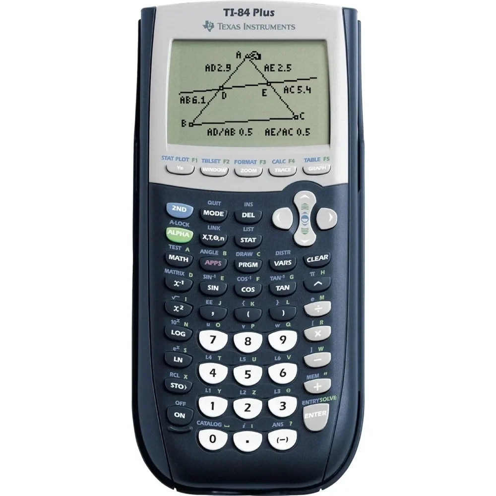 TI-84 Plus Graphics Calculator, Black 320 X 240 Pixels