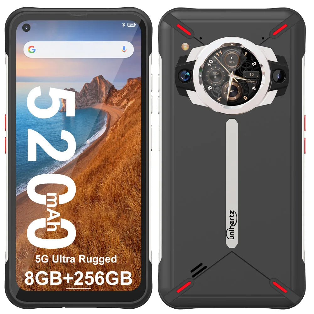 Unihertz Ticktock S Rugged 5G Smartphone 8GB 256GB 5200mAh