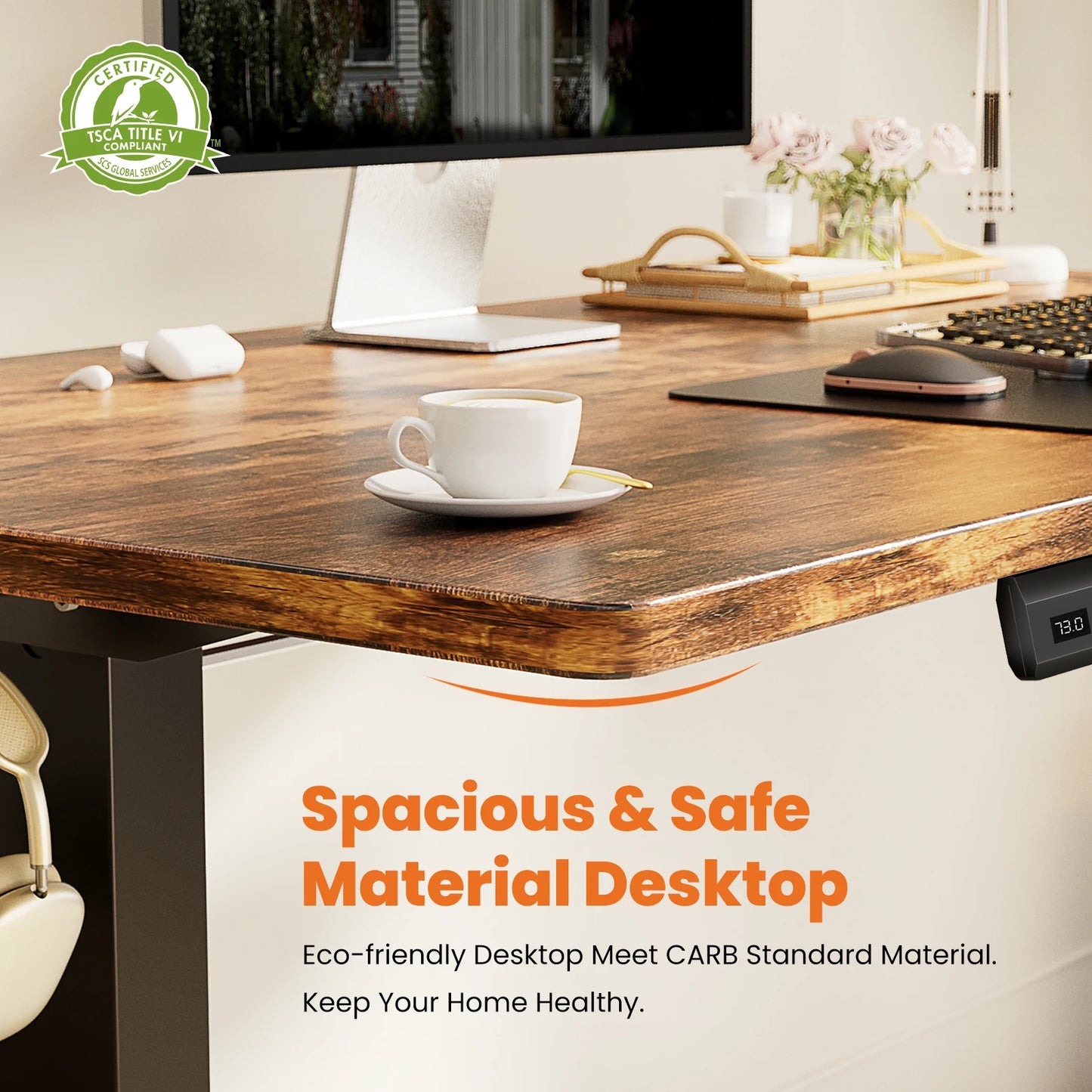 JHK Electric Standing Computer Desk Height Adjustable