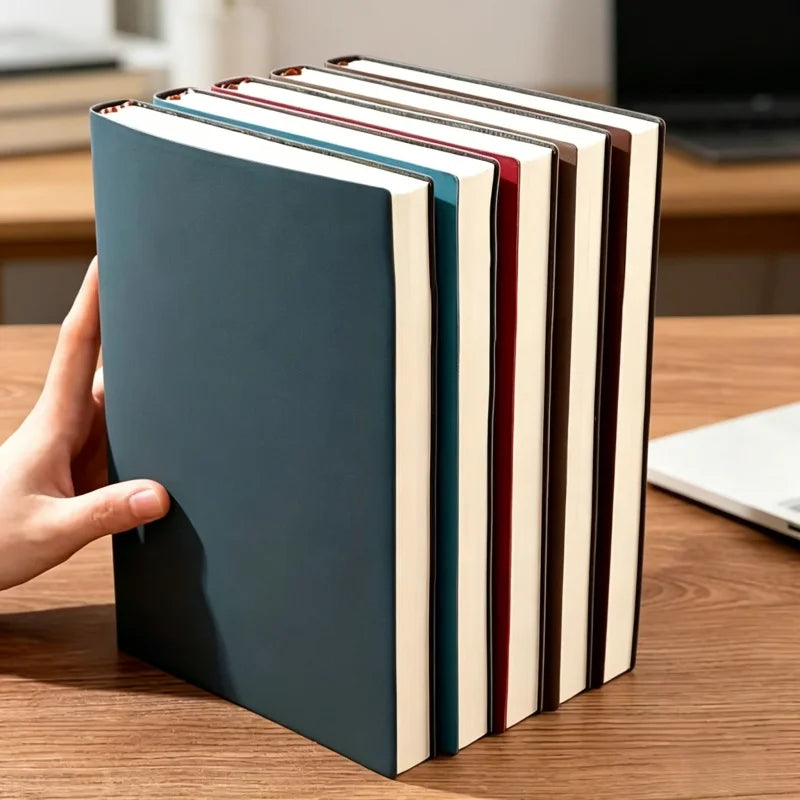 A5 PU Leather Softcover Notebook , Waterproof Journal for Writing