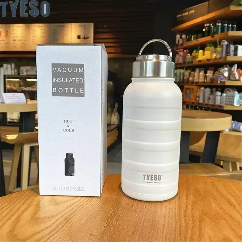 Tyeso Double Stainless Steel Thermos Water Bottle