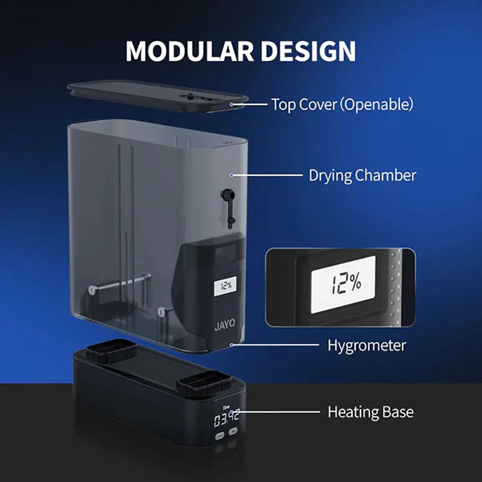 JAYO Filament Dehydrator J1 3D Printer Filament Dryer Box