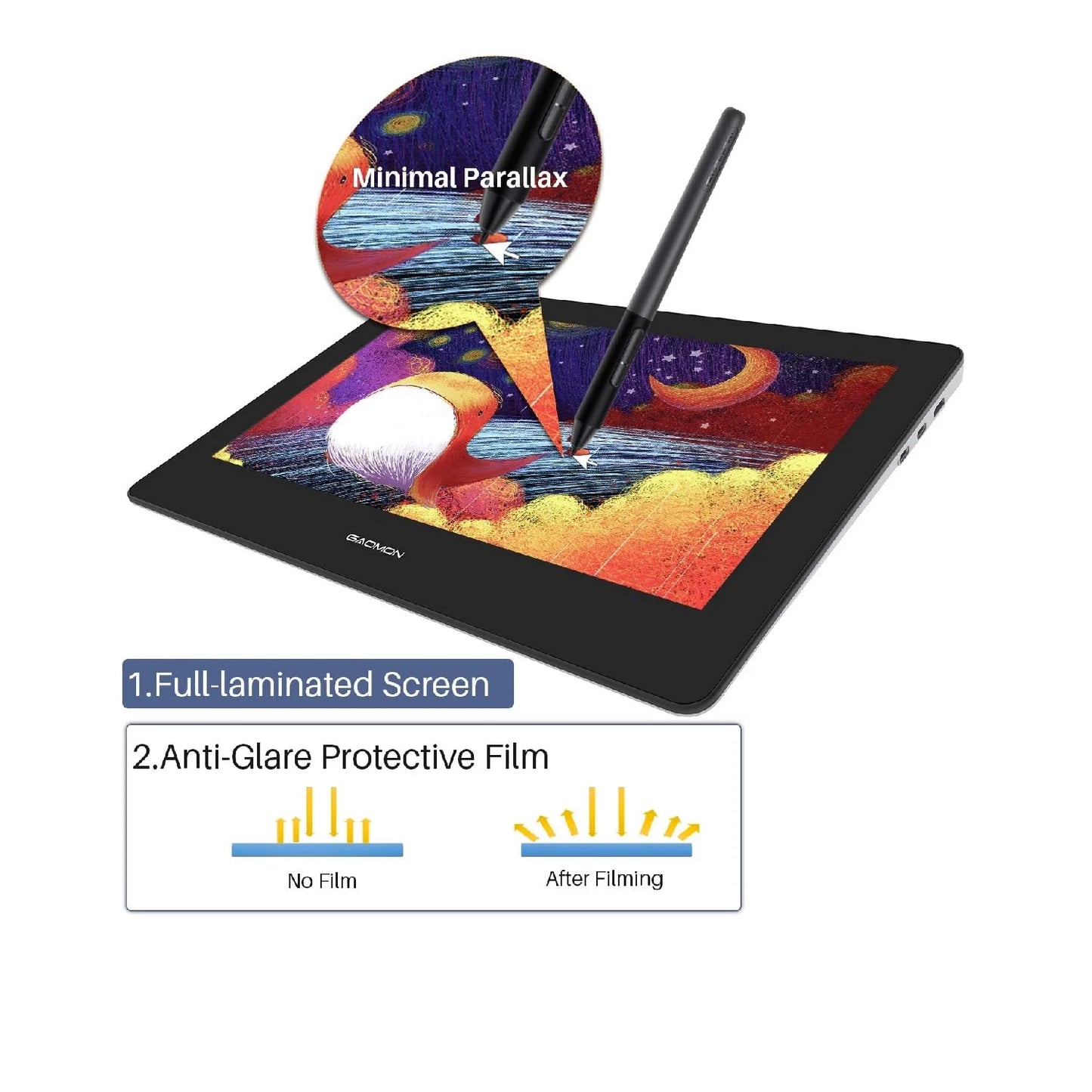 GAOMON PD1220 11.6 inch Graphics Tablet