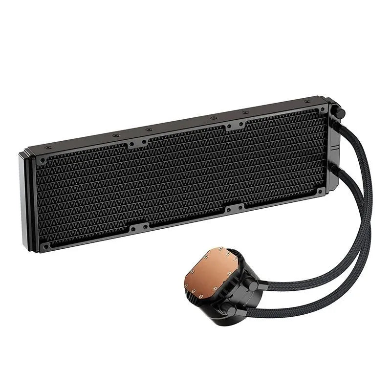 TEUCER NA‑360 PC CPU Liquid Water Cooling Radiator AIO Cooler Compatible with Intel LGA 2011 1700 1200 1155 X99 Motherboard AMD AM4 AM5 Gaming Desktop Computer CPU Heat Sink Cooling Replacement Part