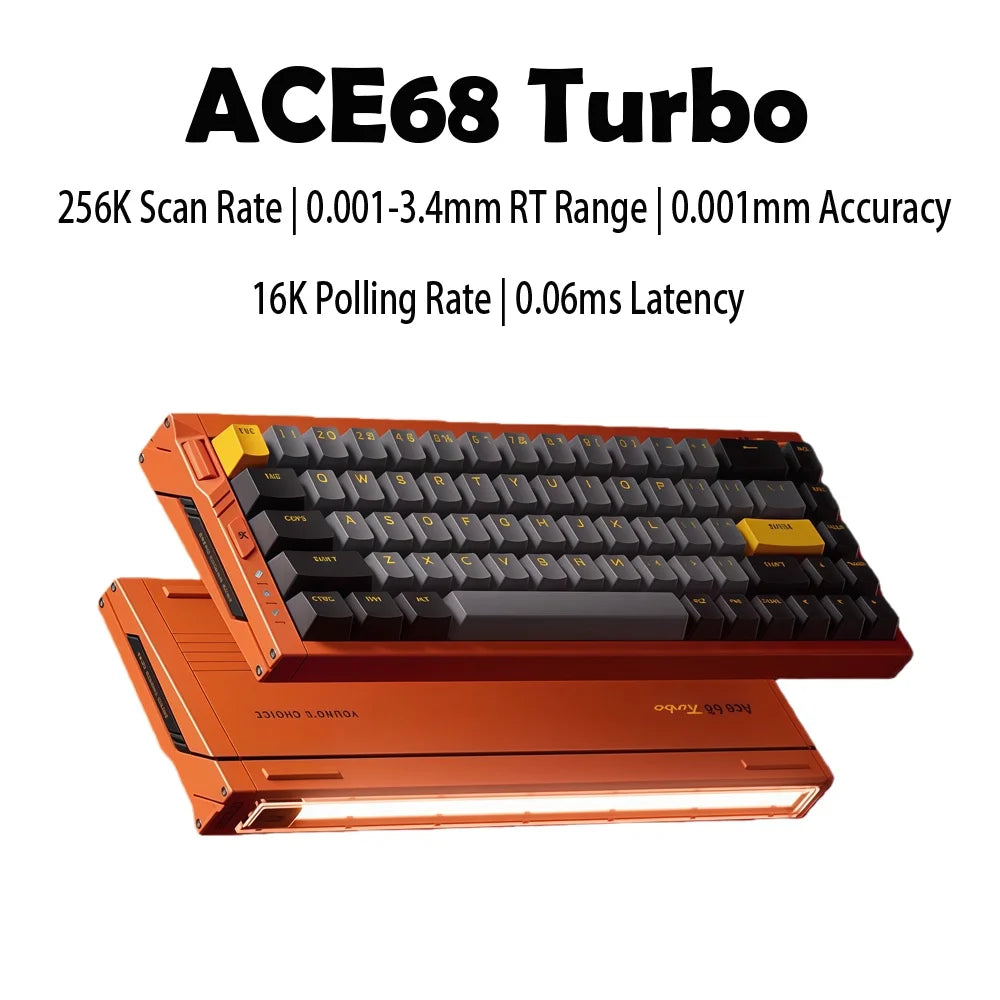 MCHOSE Ace68 Turbo 16k Wired Magnetic Switch Keyboard
