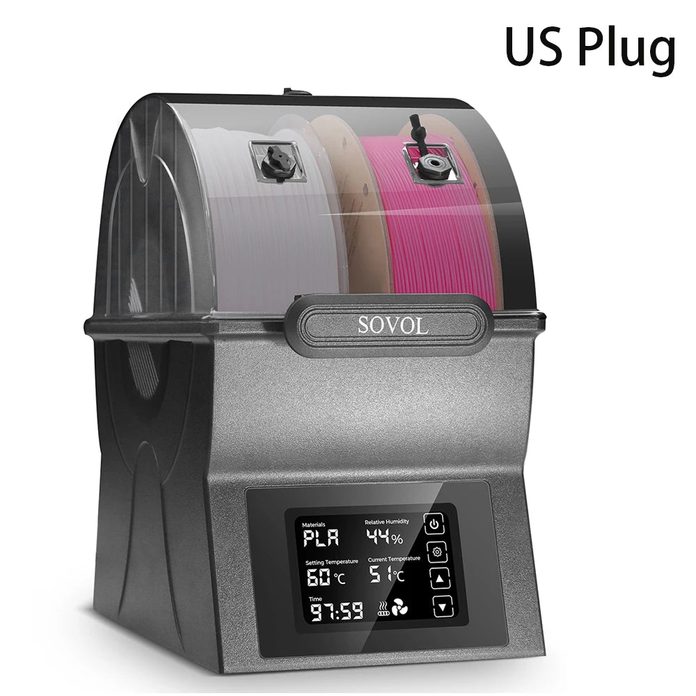 Sovol Filament Dryer SH02 Dry Box Filament with PTC Heater