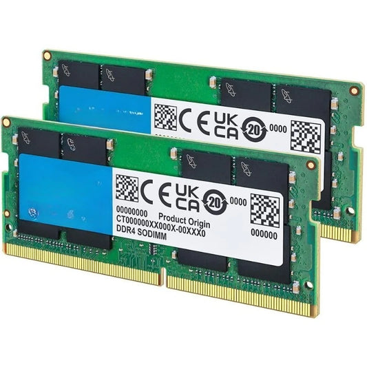 64GB DDR4 RAM Kit (2x32GB), 3200MHz (PC4-25600) CL22 Laptop Memory