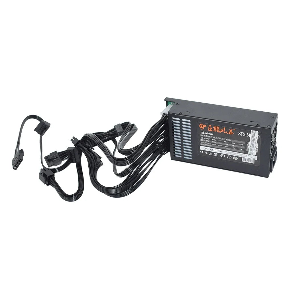 400W 600W Full Modular 1U Mini Flex ATX PSU PC Power Supply