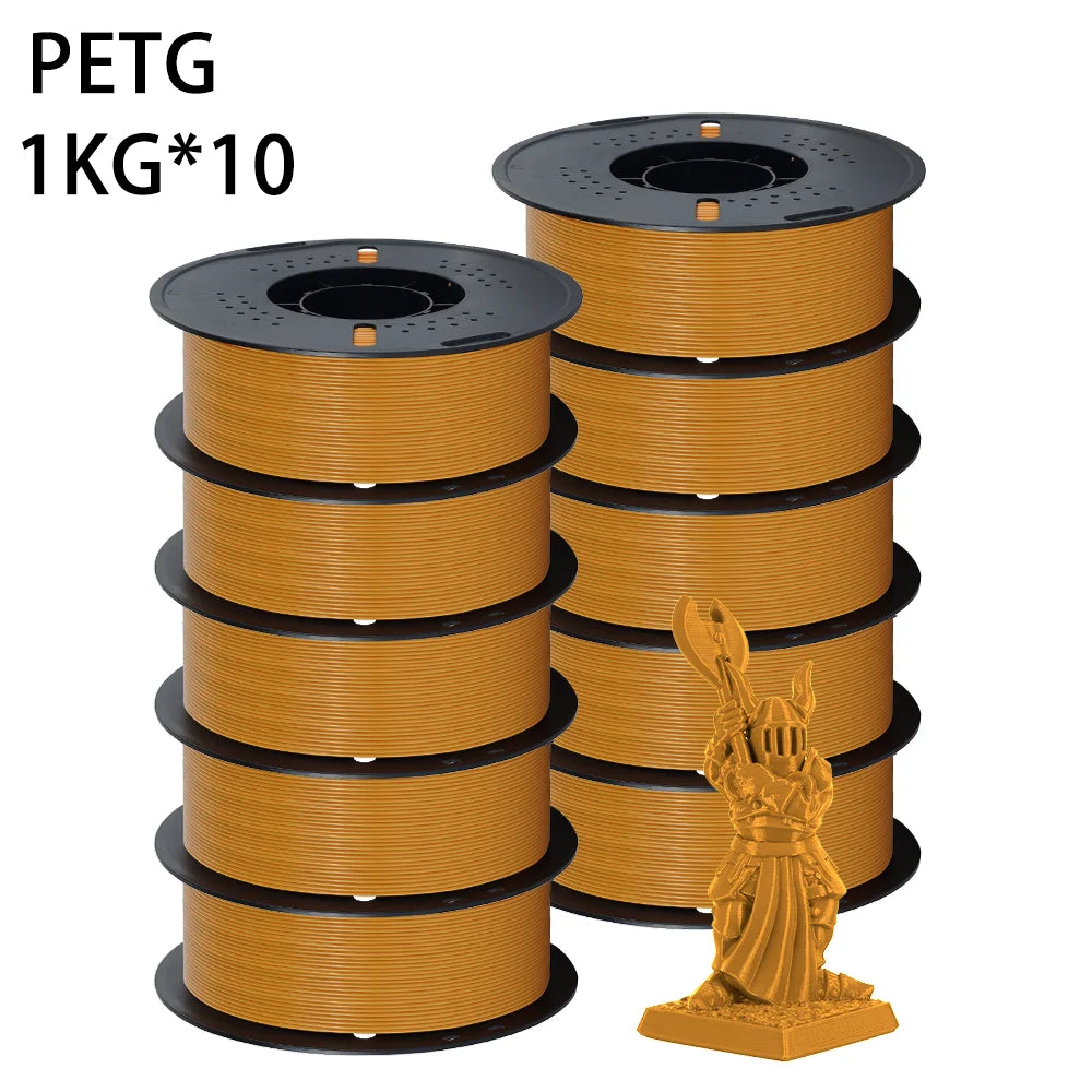 Kingroon PETG TPU PLA Filament 1.75mm 10KG 1KG(2.2lbs)/