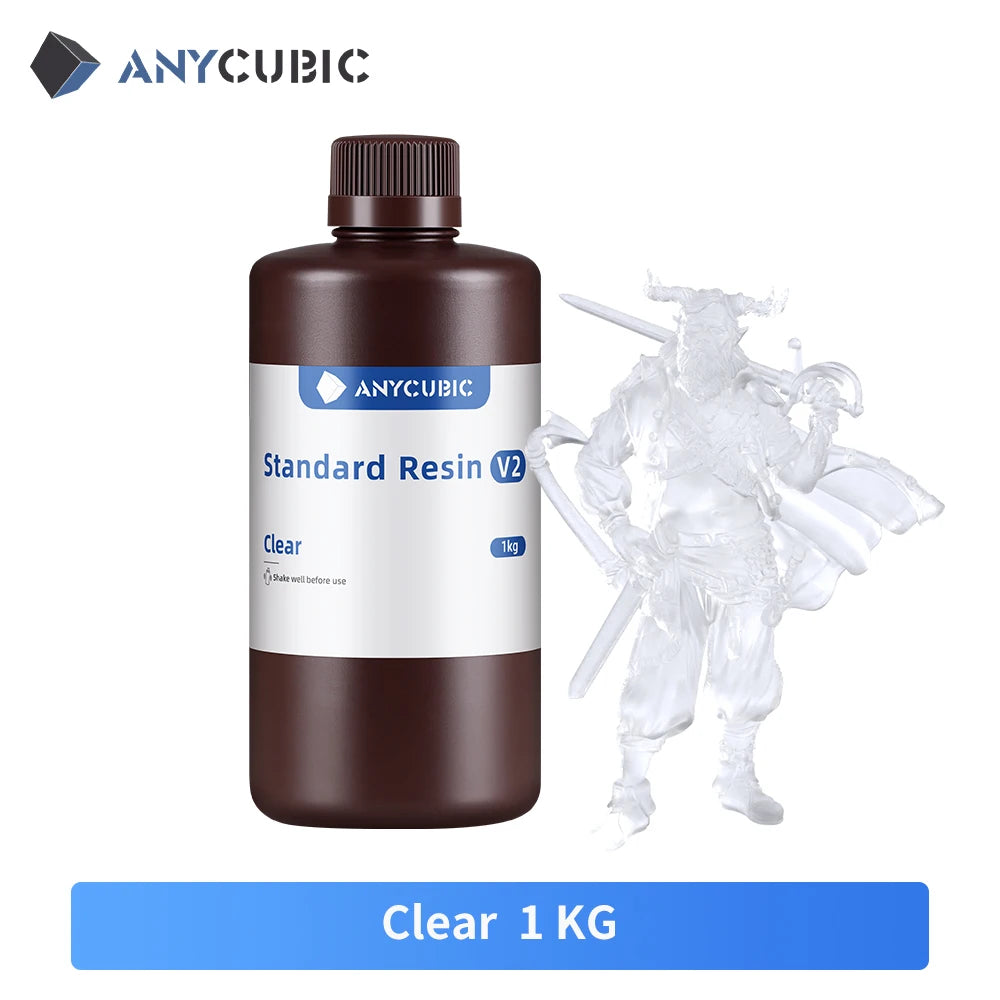 ANYCUBIC 405 nm Standard Resin V2 Quick Curing